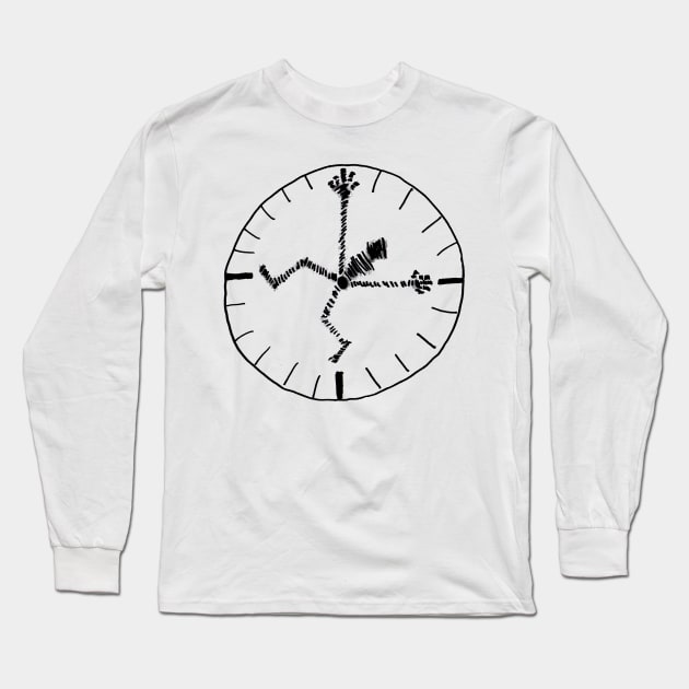 Running Outta Time Long Sleeve T-Shirt by OutPsyder